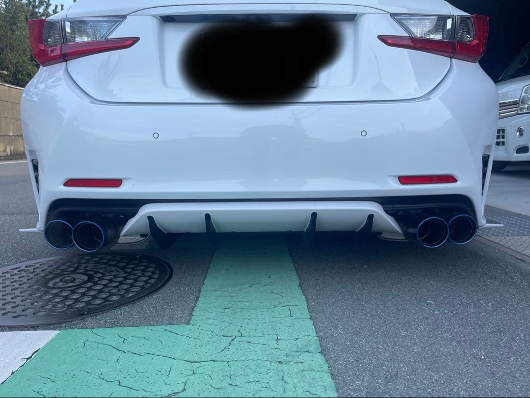 レクサス RC TRDディフューザー