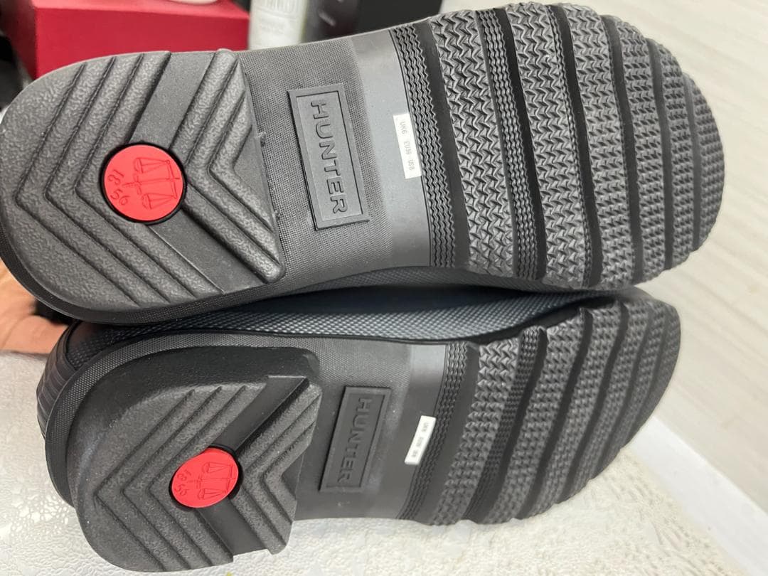 ★新品・未使用品★HUNTER　ハンター　レインブーツ　チェルシー　UK6