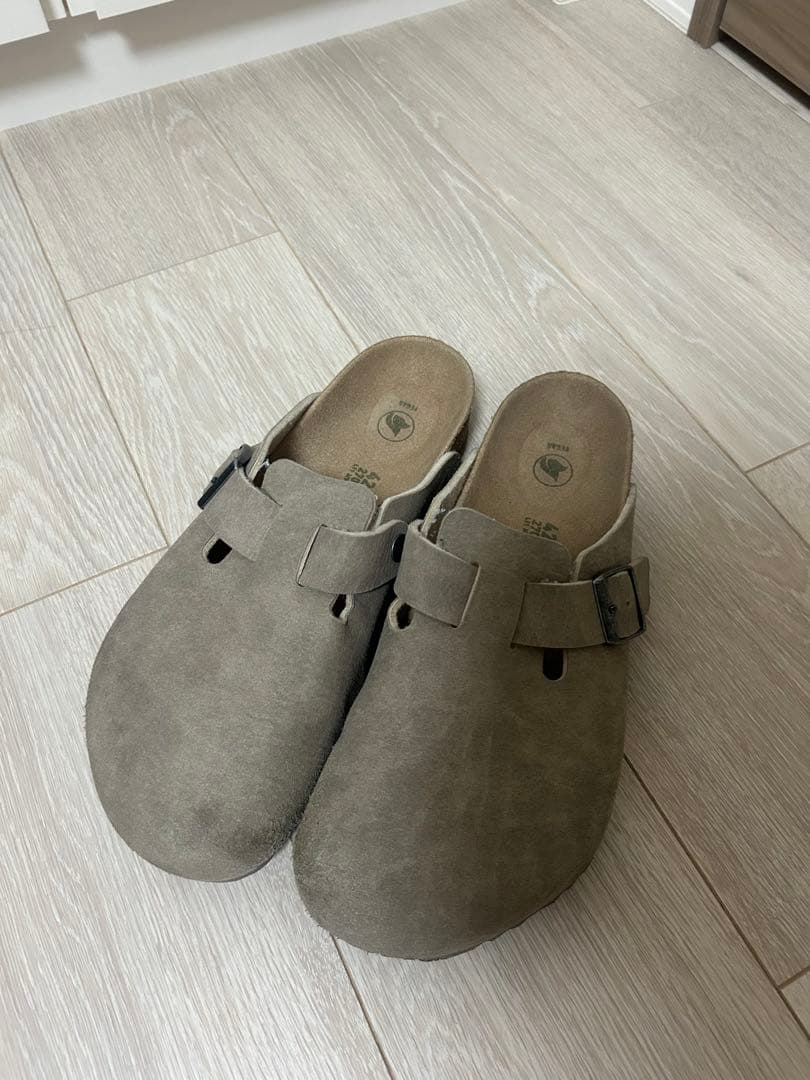 BIRKENSTOCK サボ・クロッグサンダル 42 グレー