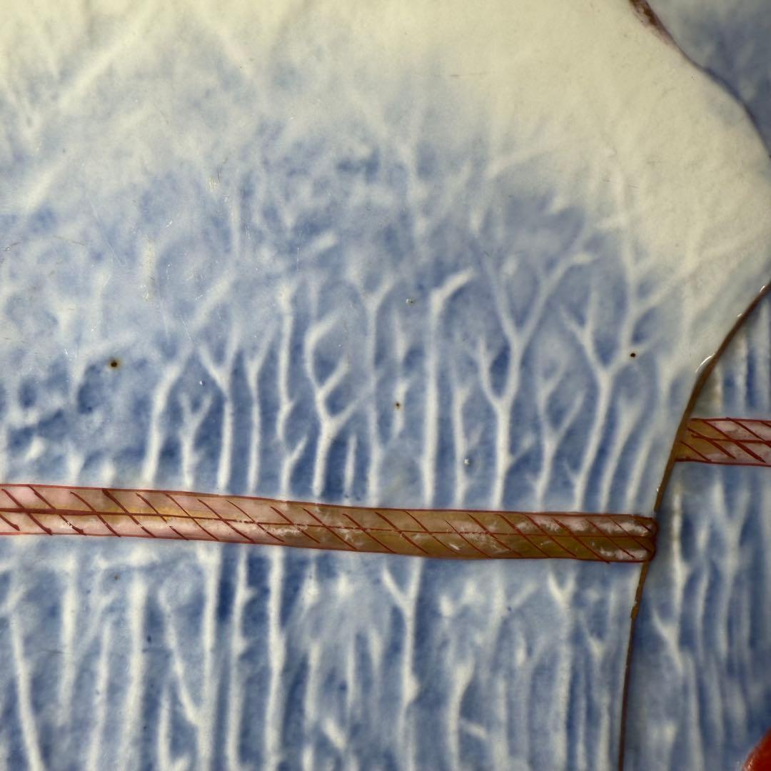 明治時代　中村製（中村亀一）　錦手瓢箪文様変形皿　１０枚　肥前有田