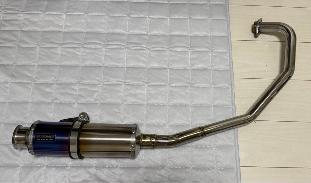 GN125H BEAMSフルエキマフラー【送料込！】