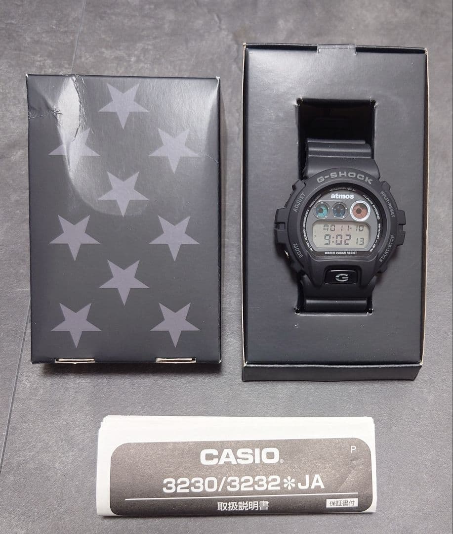 未使用 G-SHOCK BE@RBRICK x atmos DW-6900