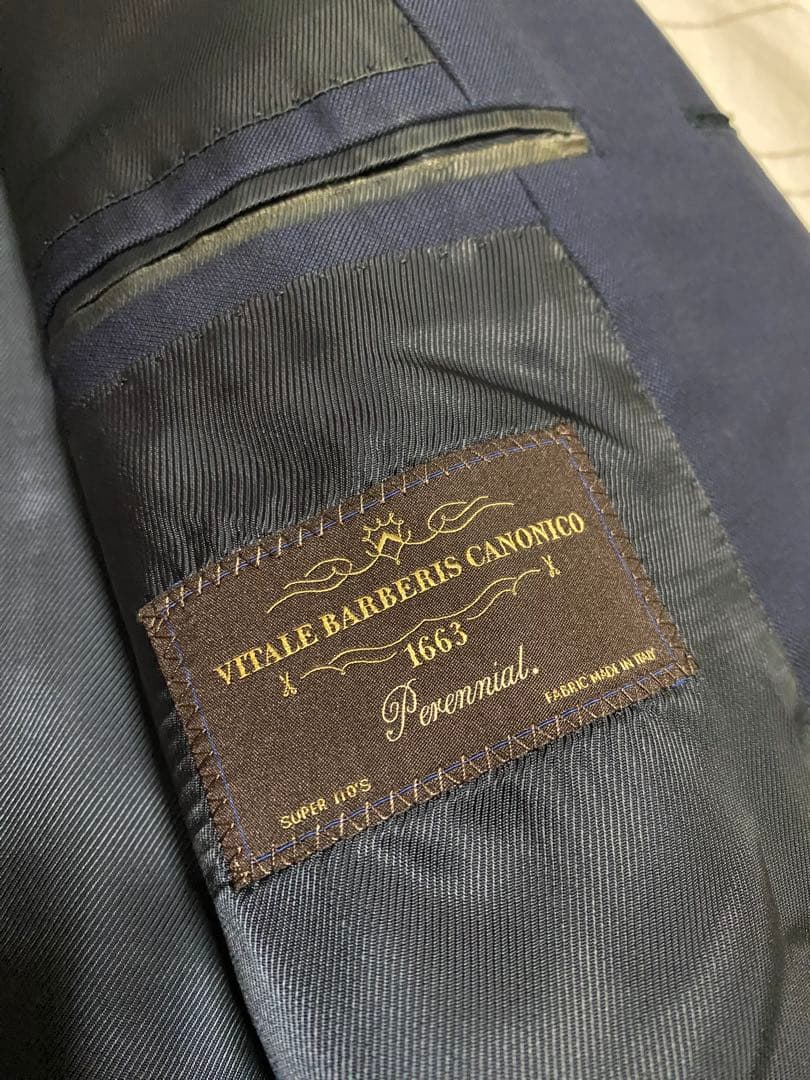Tailor Ringリングヂャケット◇イタリア製カノニコ生地◇メンズスーツ