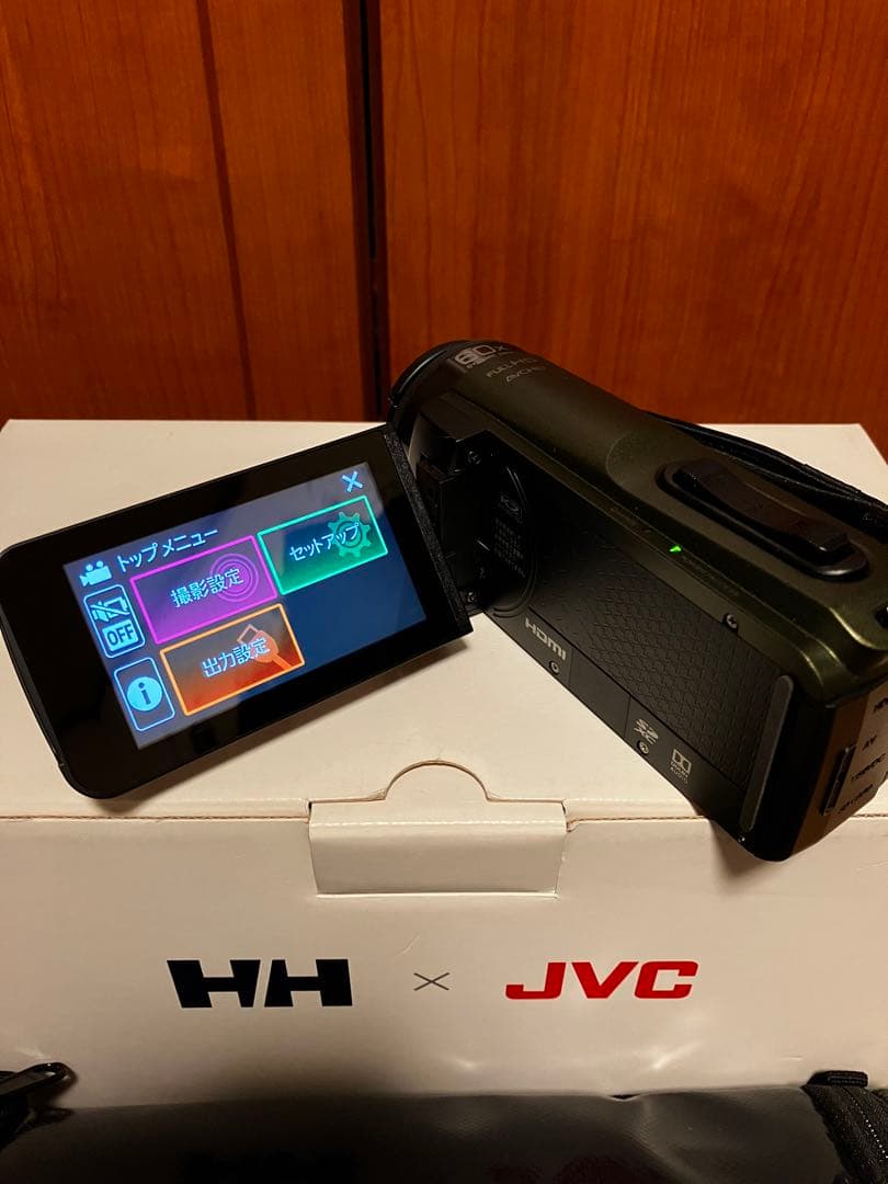 JVC エブリオ R ヘリーハンセン GZ-HH140-GB ビデオカメラ