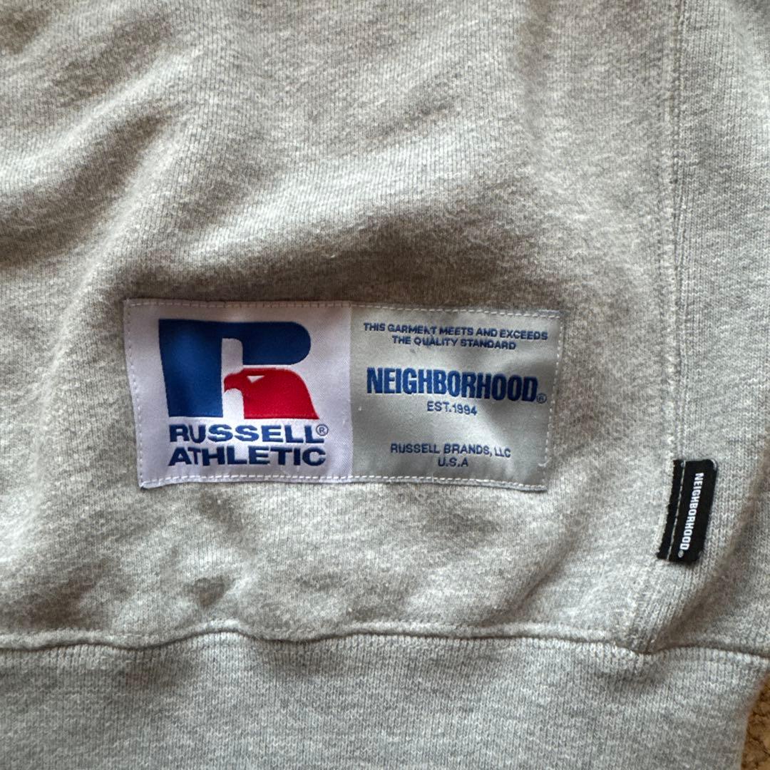 ネイバーフッド　ラッセル　スウェット　トレーナー　グレー　M