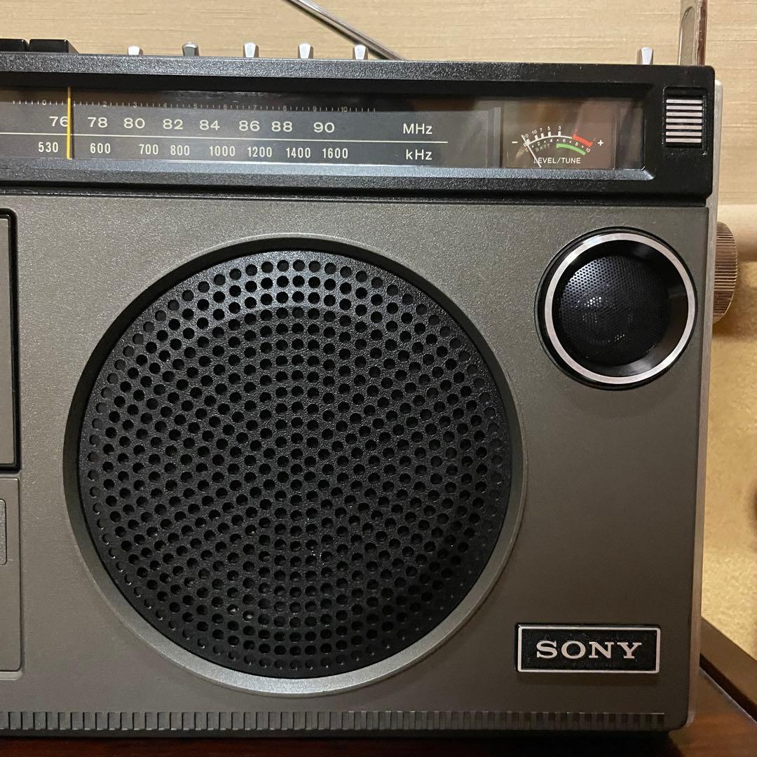 SONY／ラジカセ／CF-1980／メンテナンス済み／メンテセット／外装美品