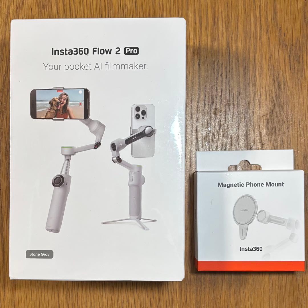 Insta360 Flow 2 Pro &マグネットマウント ジンバル