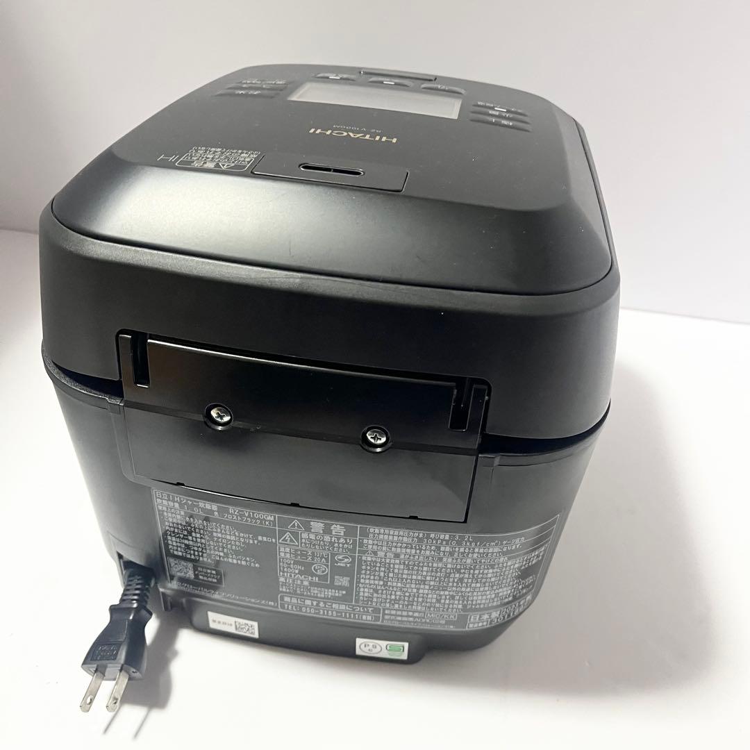 【きゃる】HITACHI RZ-V100GM 圧力&スチームジャー炊飯器