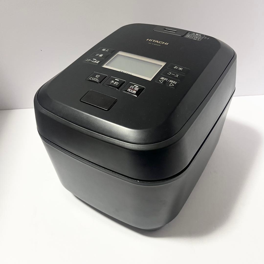 【きゃる】HITACHI RZ-V100GM 圧力&スチームジャー炊飯器