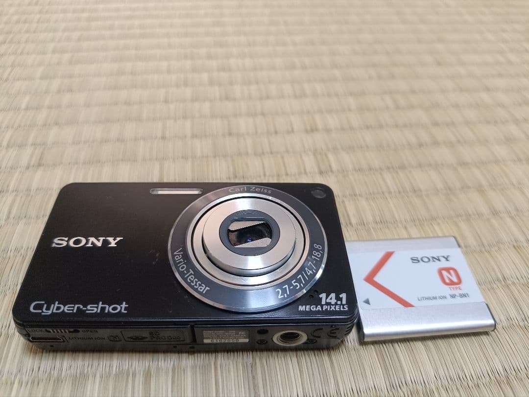 SONY Cyber-Shot DSC-W350 コンデジ 本体 バッテリー付