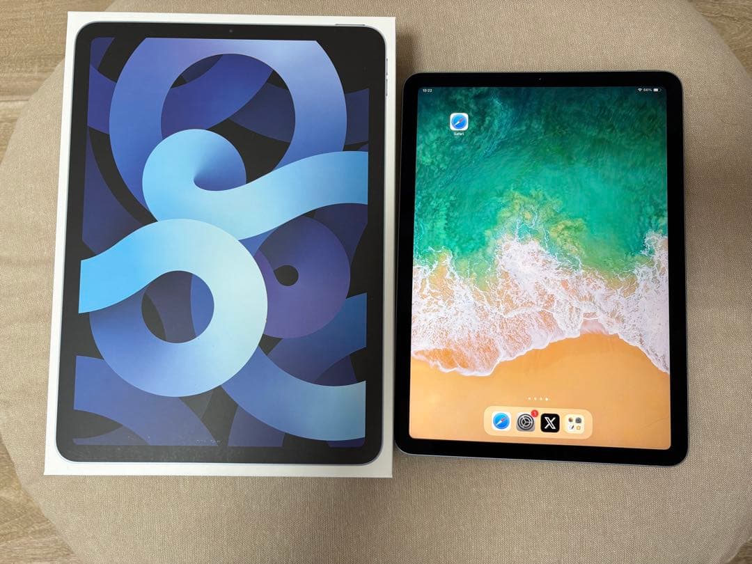 Apple Air(第4世代) スカイブルー本体 箱付き