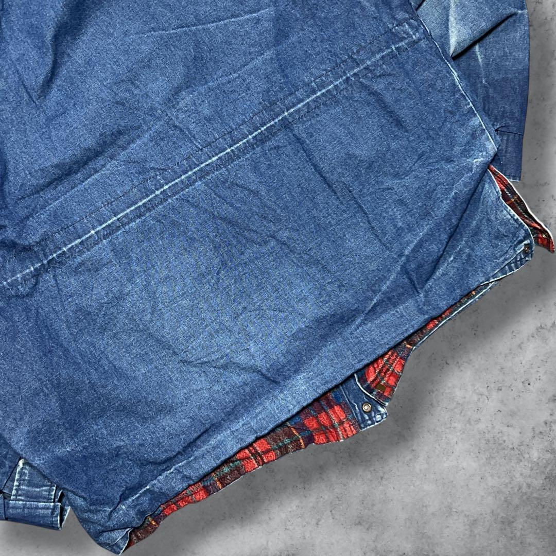 【湘南】Wallsデニムジャケットカバーオール90sヴィンテージ青ブルー
