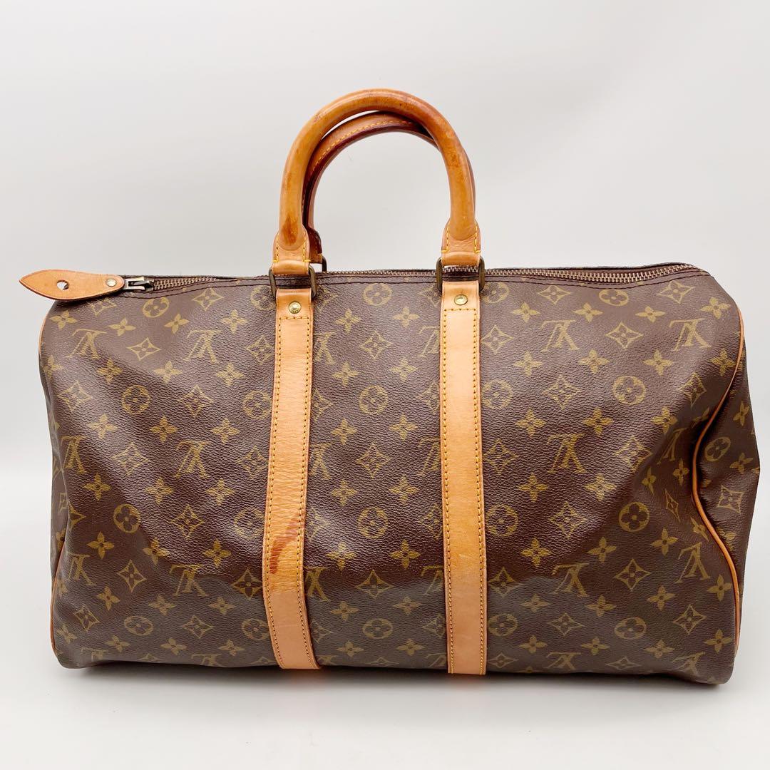 ルイヴィトン　モノグラム　キーポル45 ボストンバッグ ハンドバッグ　旅行