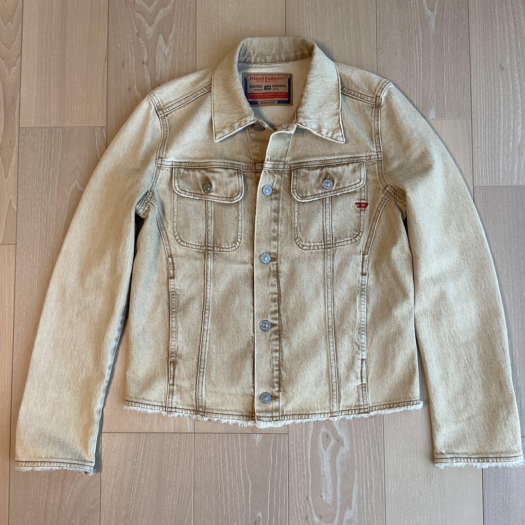 Diesel デニムジャケット ベージュ2024モデル