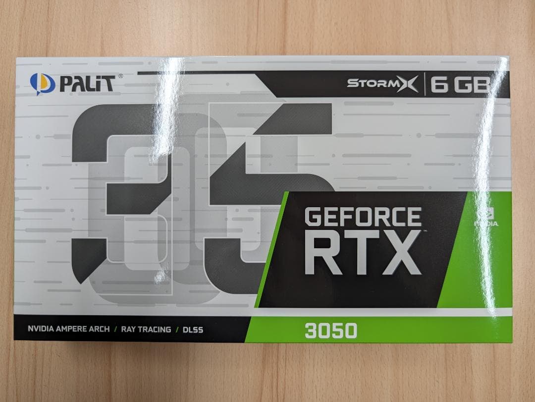 グラフィックボード・グラボ・ビデオカード Palit GeForce RTX 3050 6GB