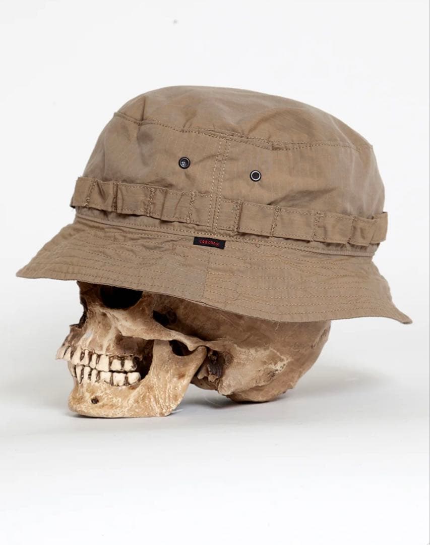 CORONA ハンドメイド ミリタリーハット