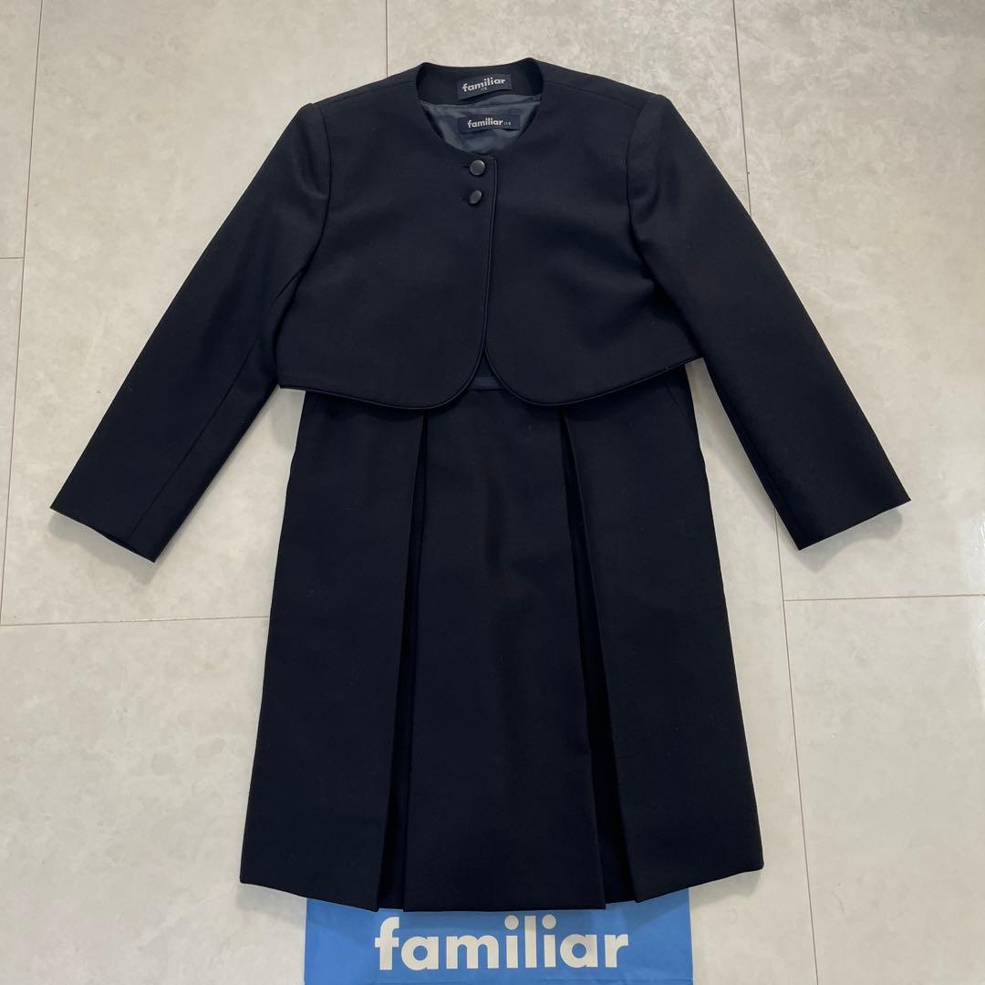 【ファミリア お受験ワンピース ボレロ】サイズ115