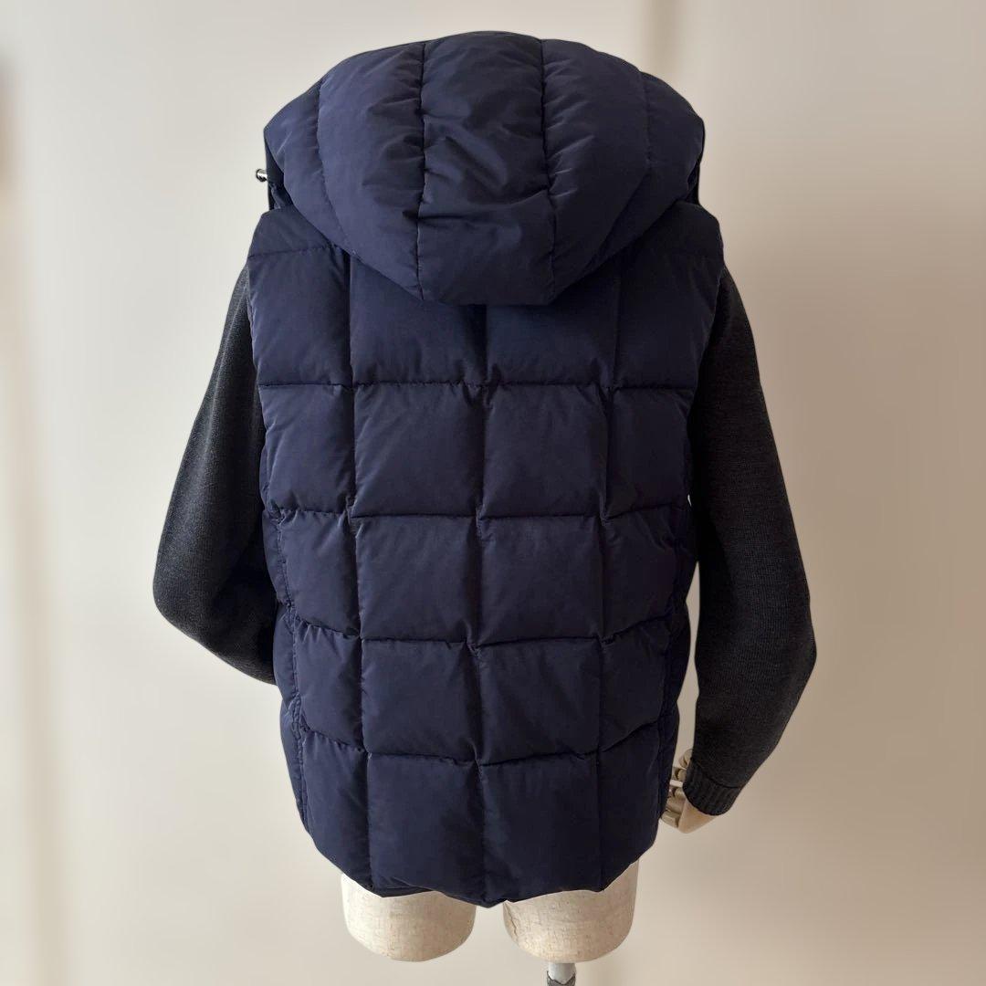 タトラス／ダウンベスト／ネイビー／02