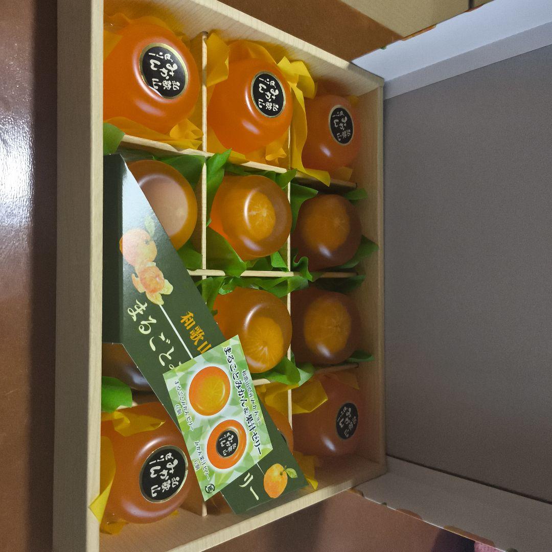 ダイヤモンド　和歌山県産みかん使用 まるごとみかん＆果汁ゼリー12個×6箱