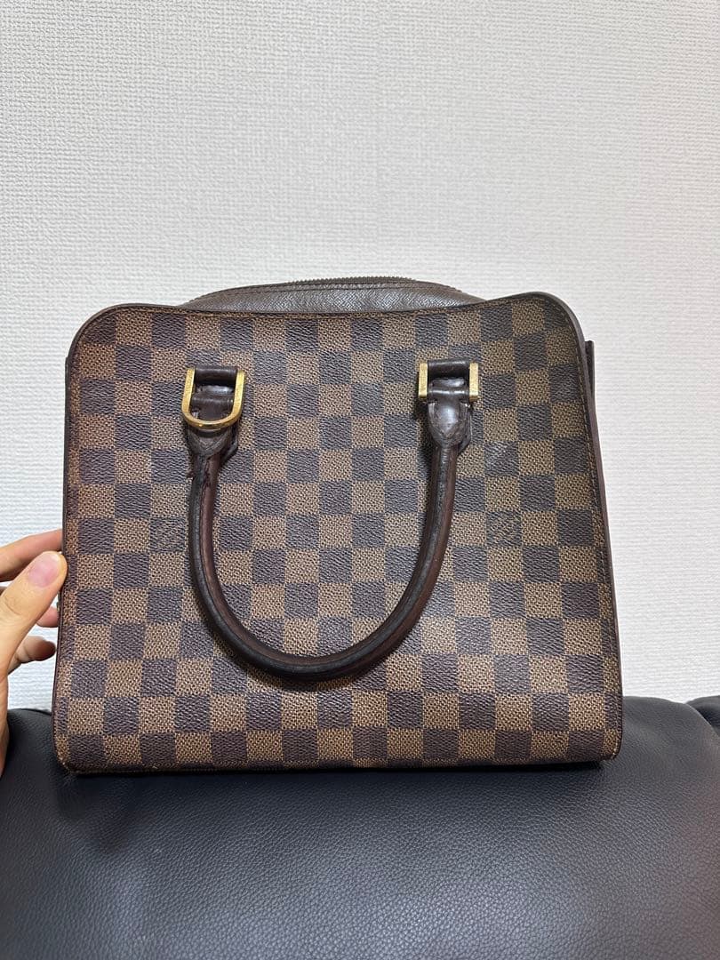 ダミエパターン ビジネスバッグ