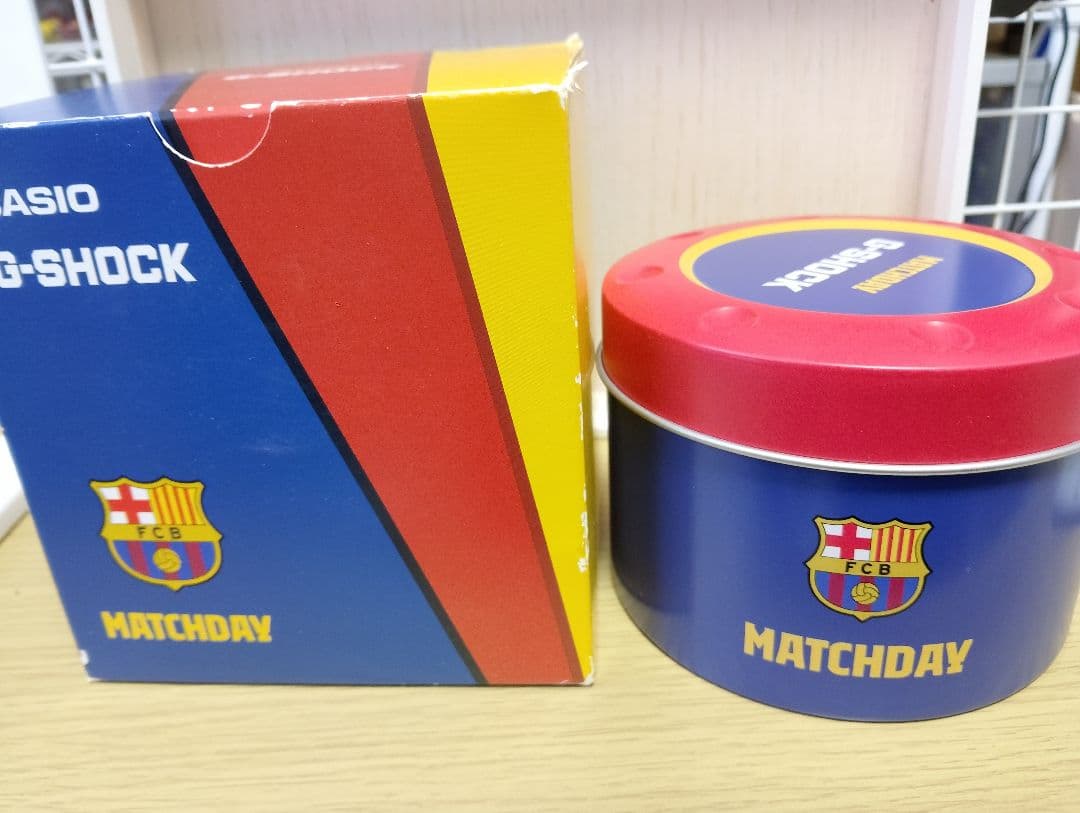 G-SHOCK GBD-100BAR-4JR MATCHDAY バルセロナ 美品