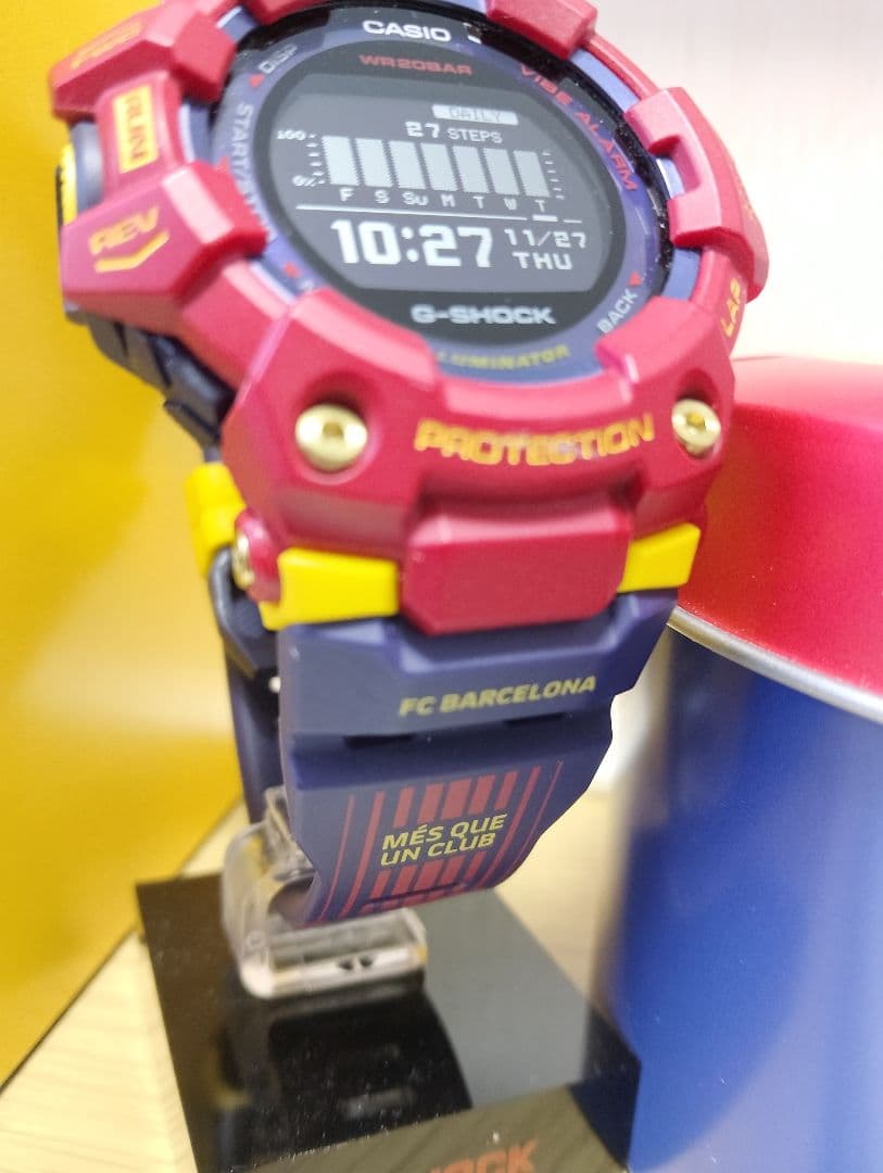 G-SHOCK GBD-100BAR-4JR MATCHDAY バルセロナ 美品