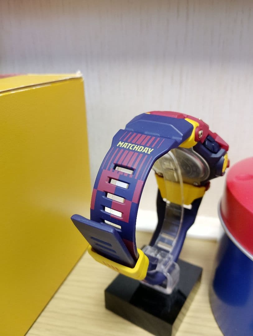 G-SHOCK GBD-100BAR-4JR MATCHDAY バルセロナ 美品
