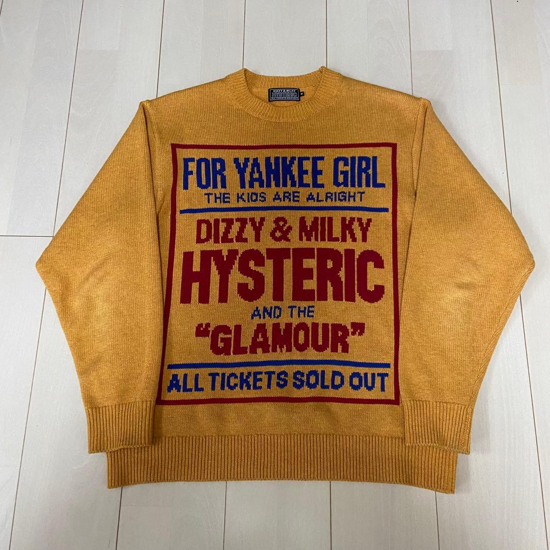 ヒステリックグラマー HYSTERIC GLAMOUR ニット Mサイズ