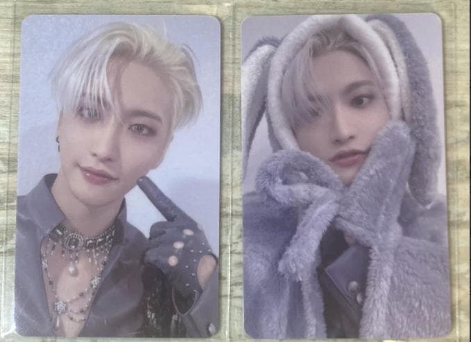ATEEZ　ソンファ　ラキドロ　makestar　特典トレカ　２枚セット　うさぎ