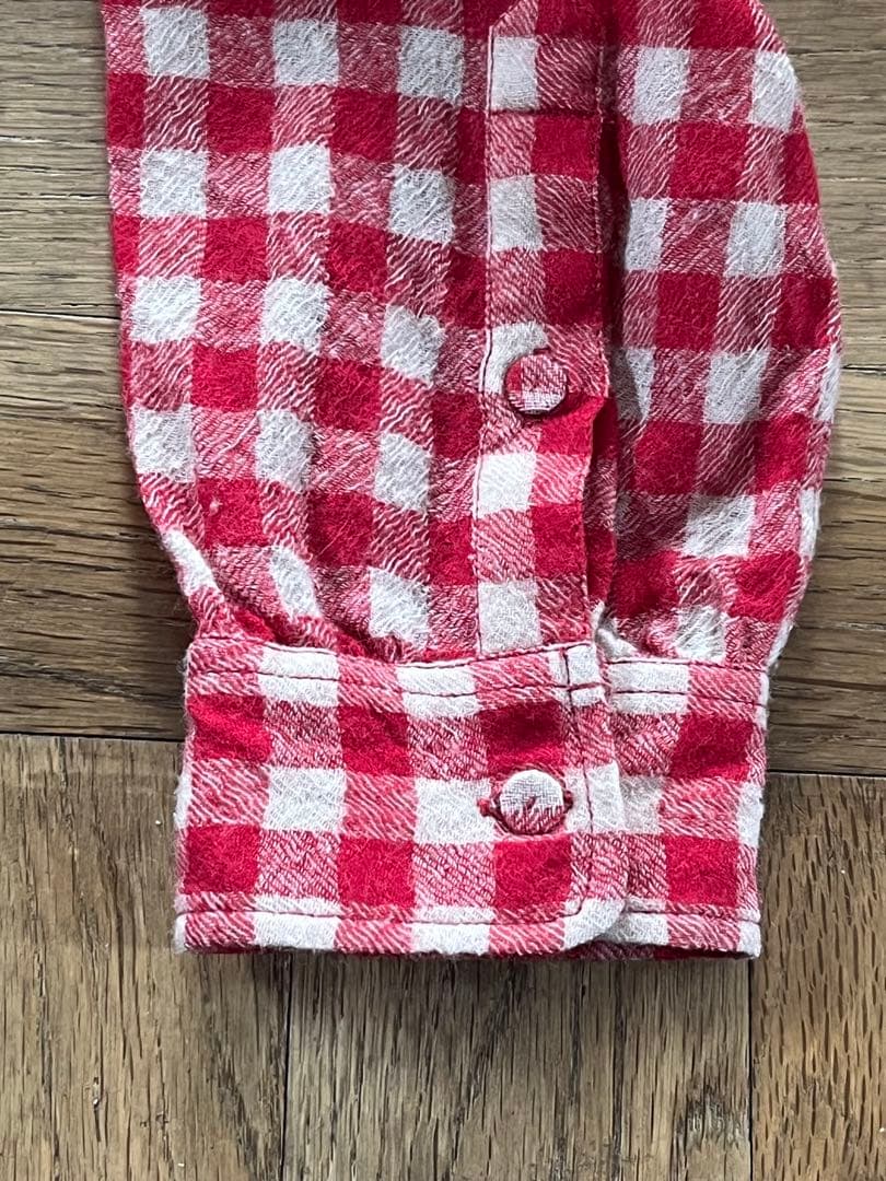 maison de soil ギンガムチェッククルネックプルオーバー