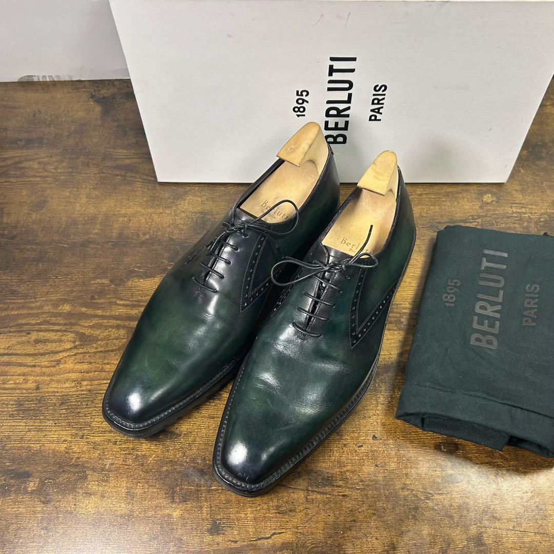 希少色　約35.3万円 Berluti アレッサンドロ レザーシューズ　9