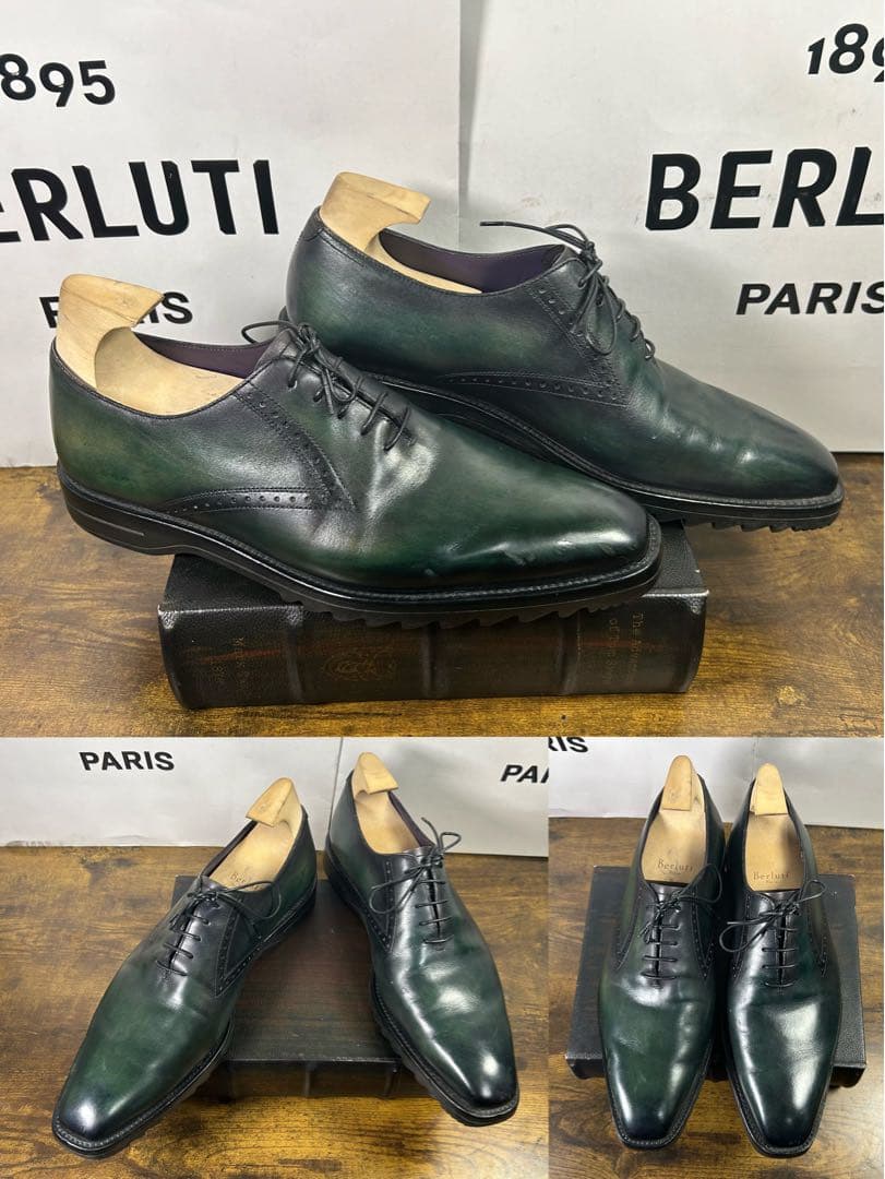 希少色　約35.3万円 Berluti アレッサンドロ レザーシューズ　9