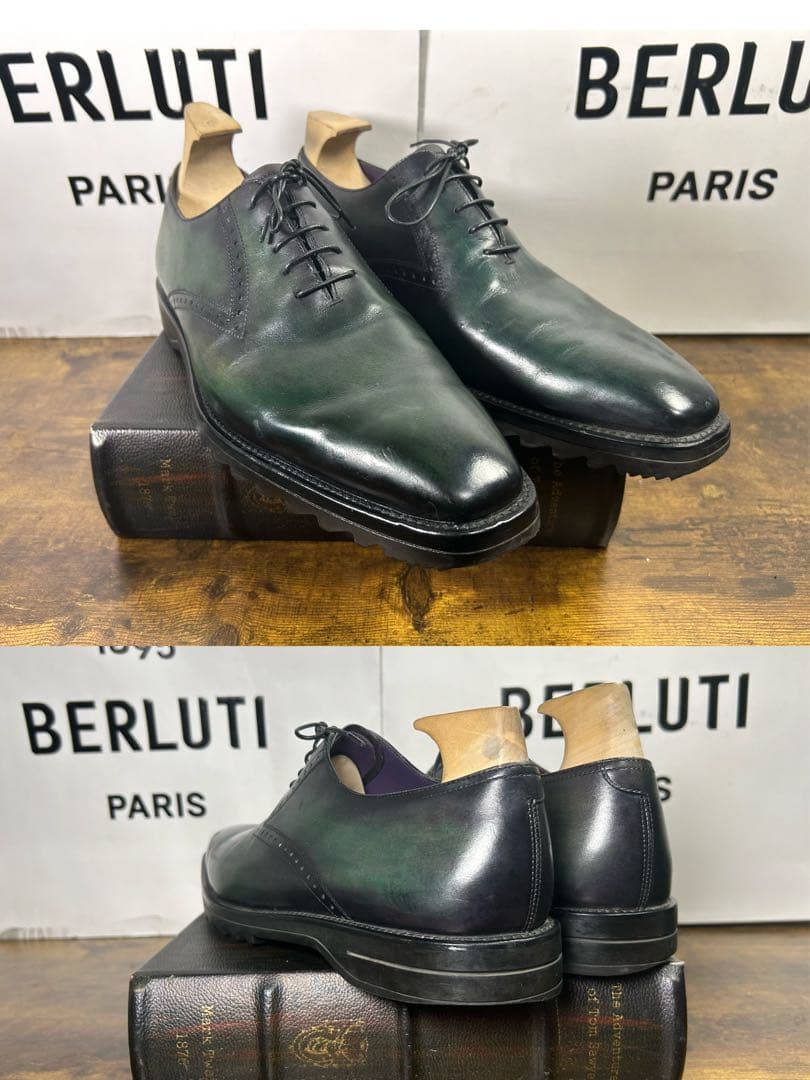 希少色　約35.3万円 Berluti アレッサンドロ レザーシューズ　9