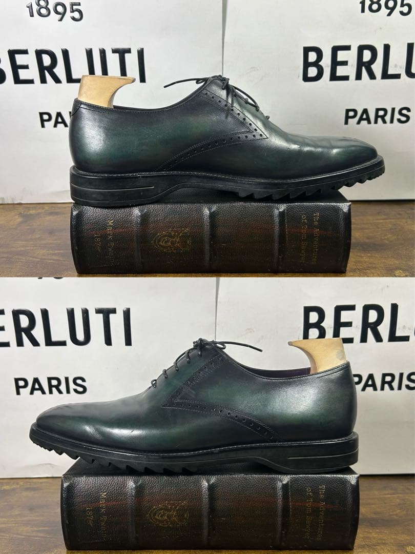 希少色　約35.3万円 Berluti アレッサンドロ レザーシューズ　9