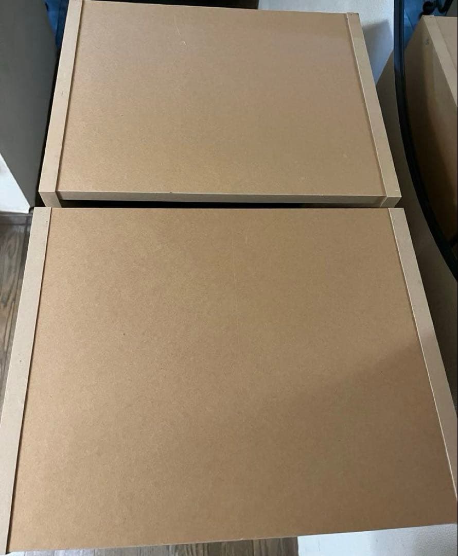 ② 無印良品　パルプボードボックス　3段　2個セット