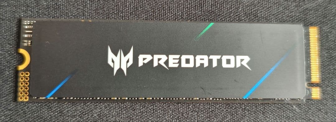 m.2SSD PREDATOR GM6 4TB （PCIE Gen4）