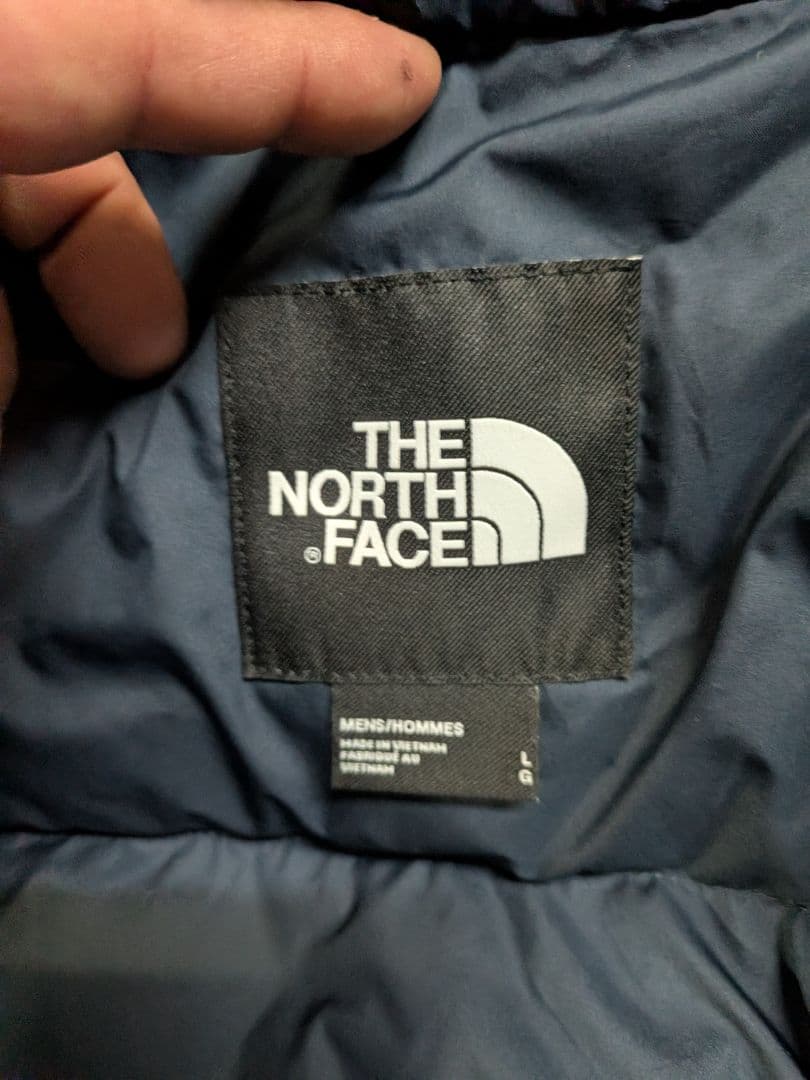 ノースフェイス ゴッサムダウンジャケット ネイビー