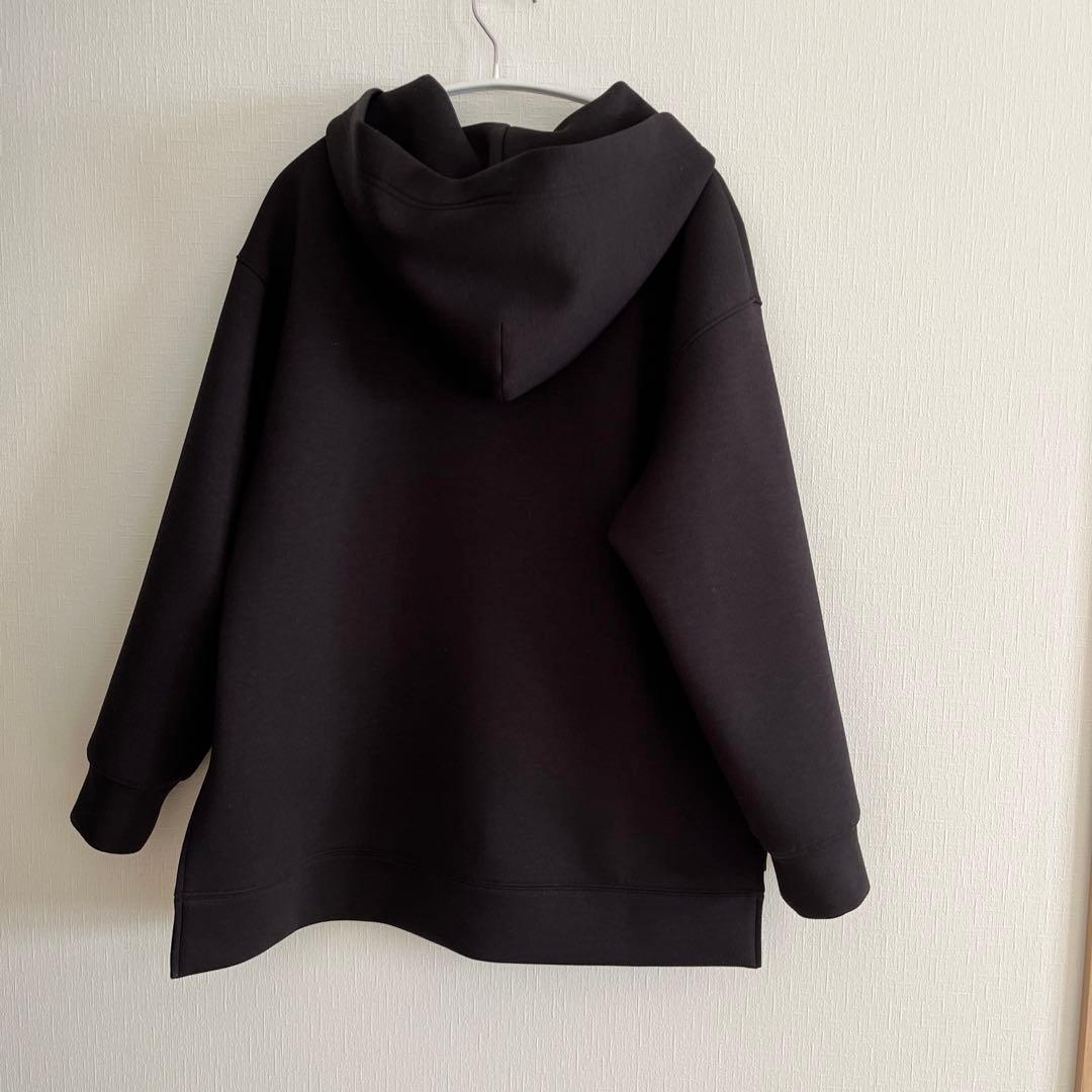 なたりん★美品★セオリーリュクス ダンボールニット ジップアップ パーカー