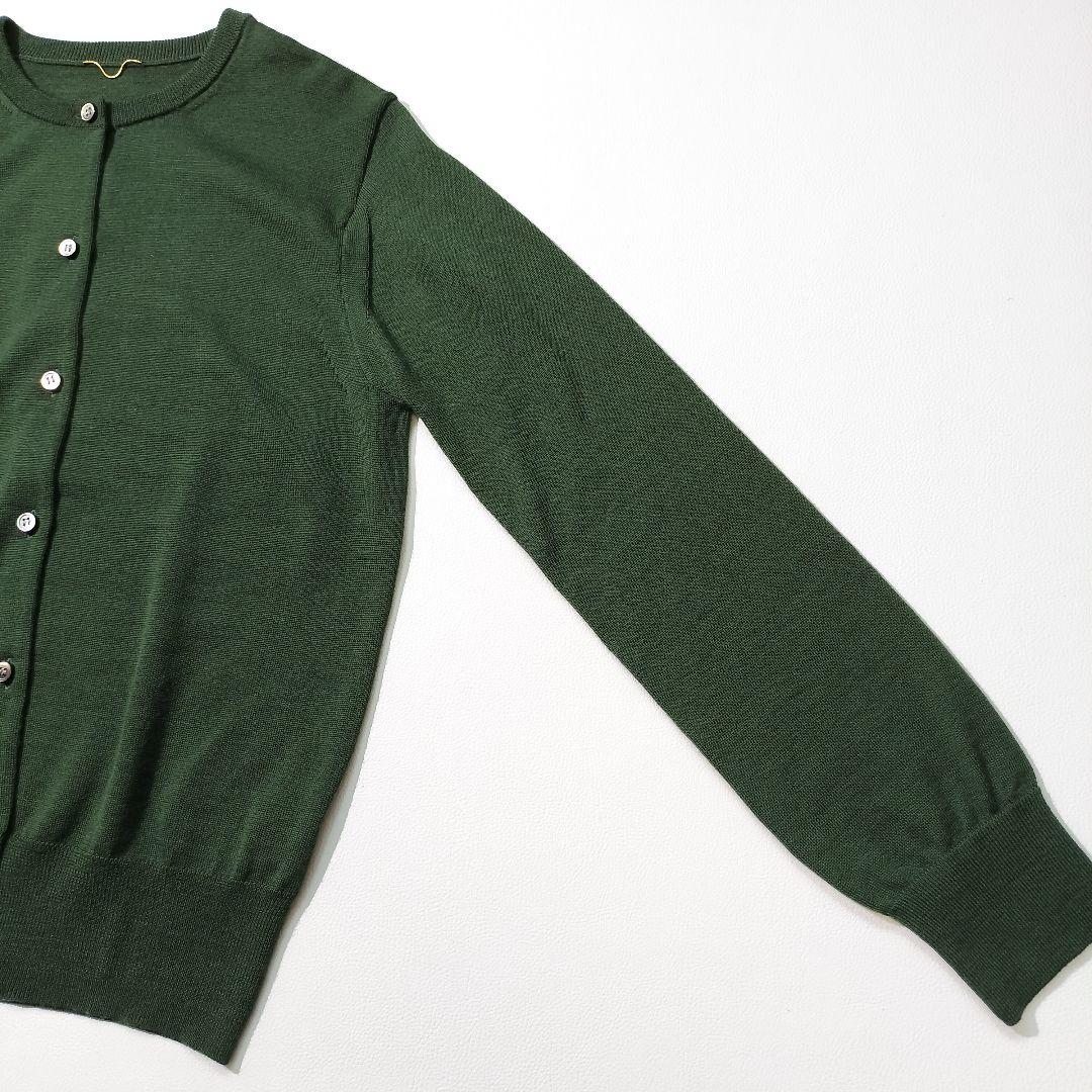 美品 2024 アパルトモン ドゥーズィエムクラス ファインウール カーディガン