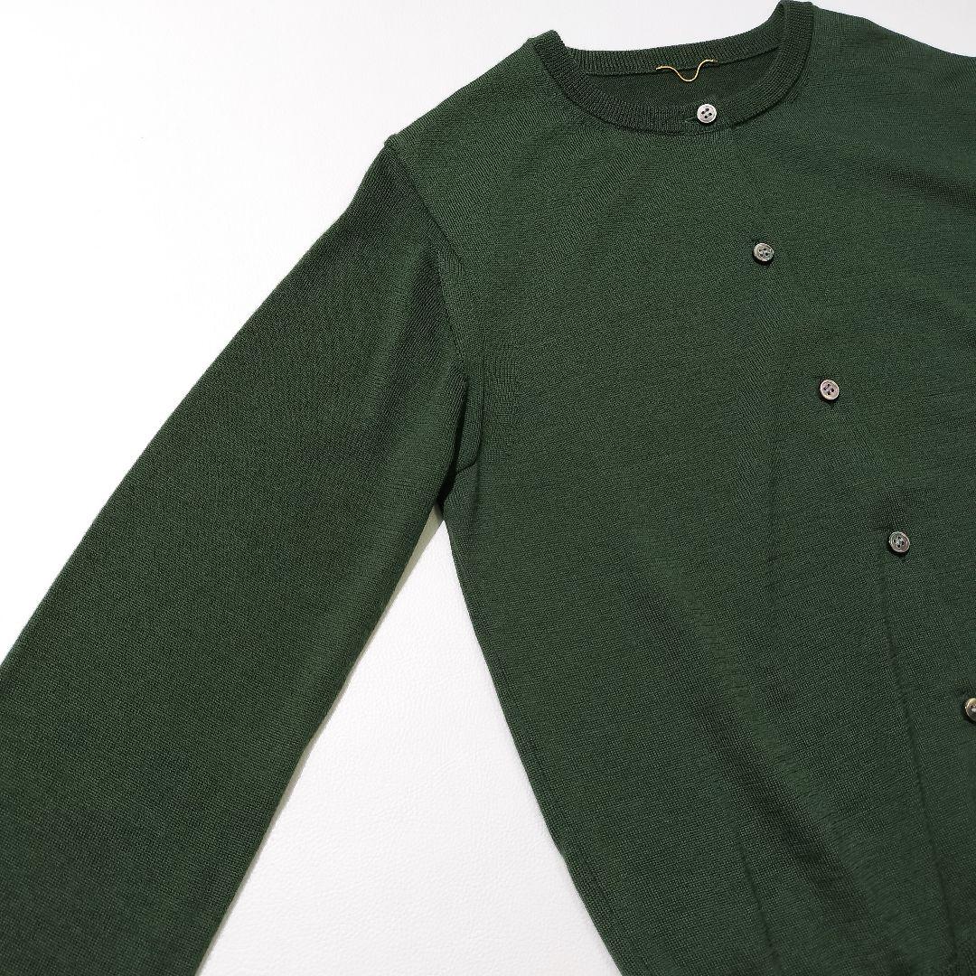 美品 2024 アパルトモン ドゥーズィエムクラス ファインウール カーディガン