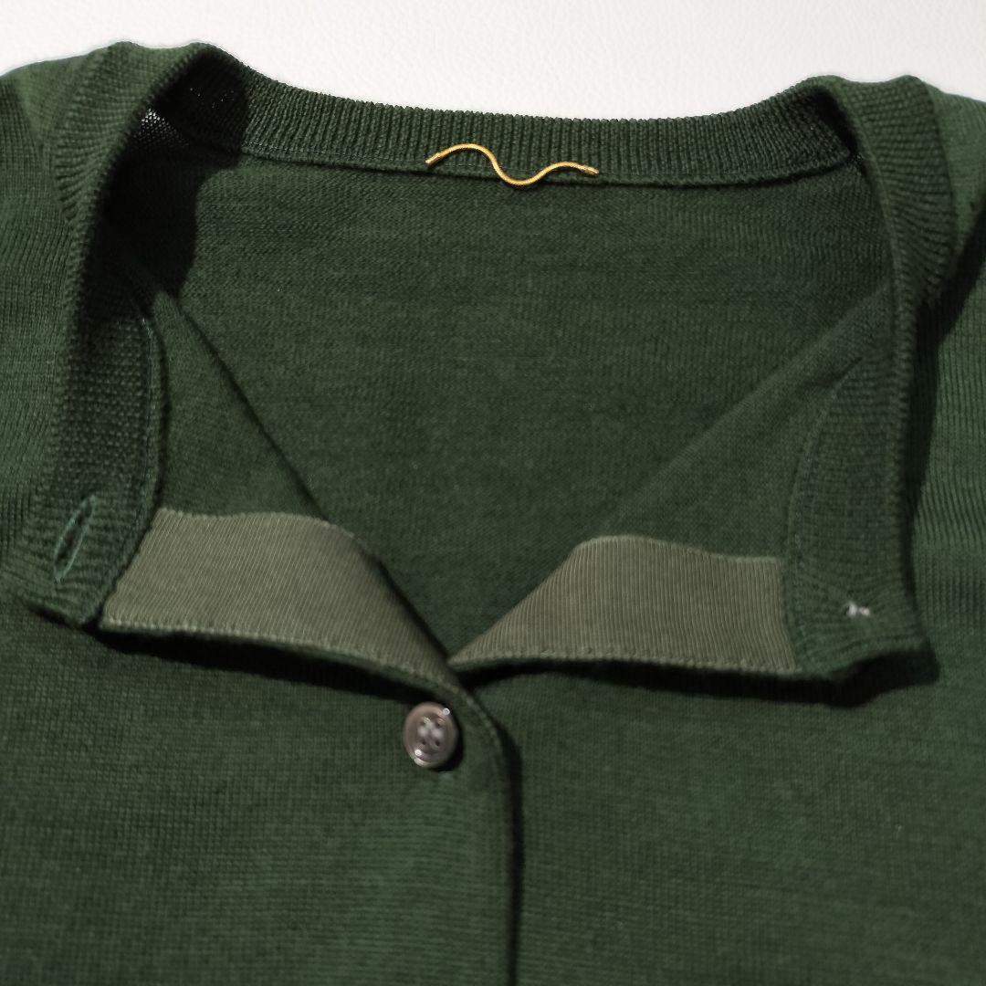 美品 2024 アパルトモン ドゥーズィエムクラス ファインウール カーディガン