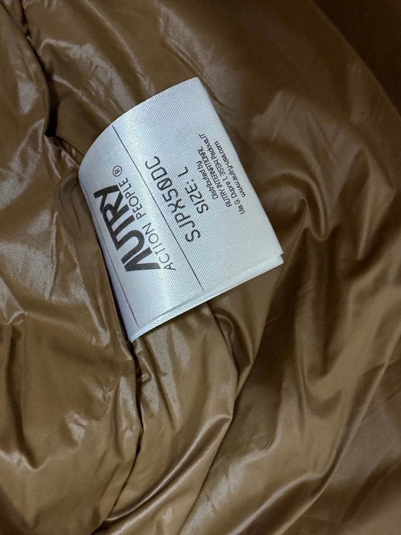 美品 【AUTRY】 PADDED SHIRT JACKET L ブラウン B