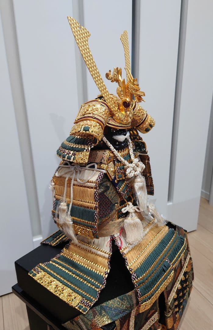 五月人形　平安 翠雲　御鎧飾り　高さ約82cm　甲冑