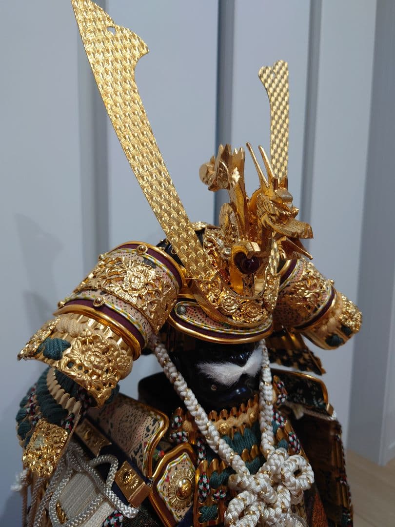 五月人形　平安 翠雲　御鎧飾り　高さ約82cm　甲冑