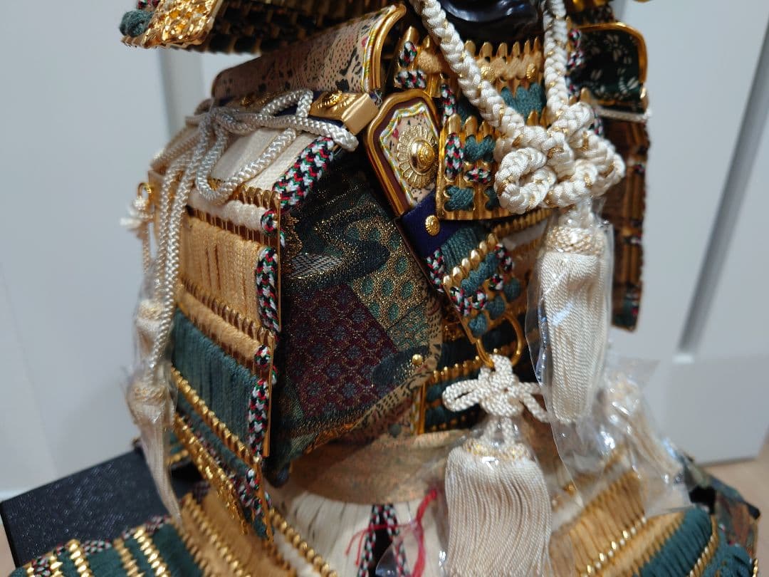 五月人形　平安 翠雲　御鎧飾り　高さ約82cm　甲冑