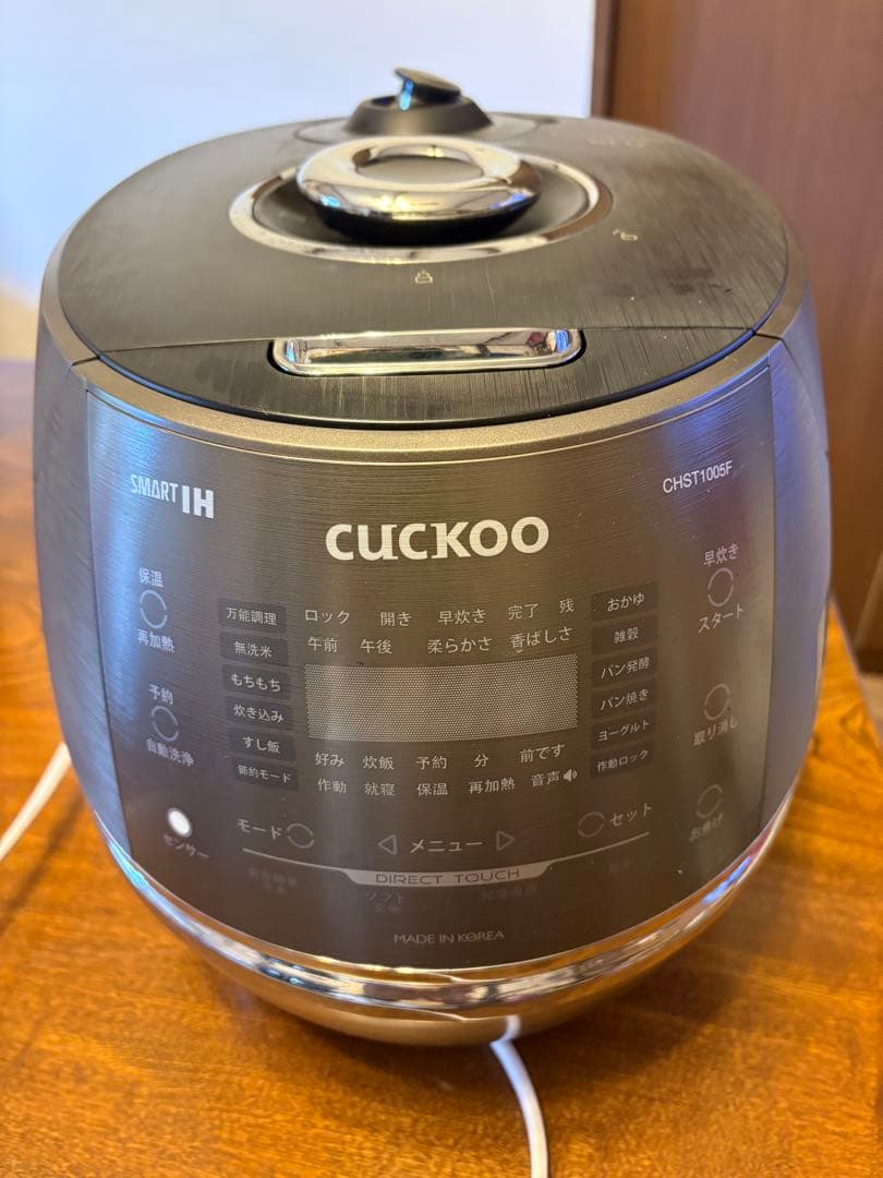 《本体のみ》中古CUCKOO 圧力名人DX CRP-CH10 10合炊 内釜無し