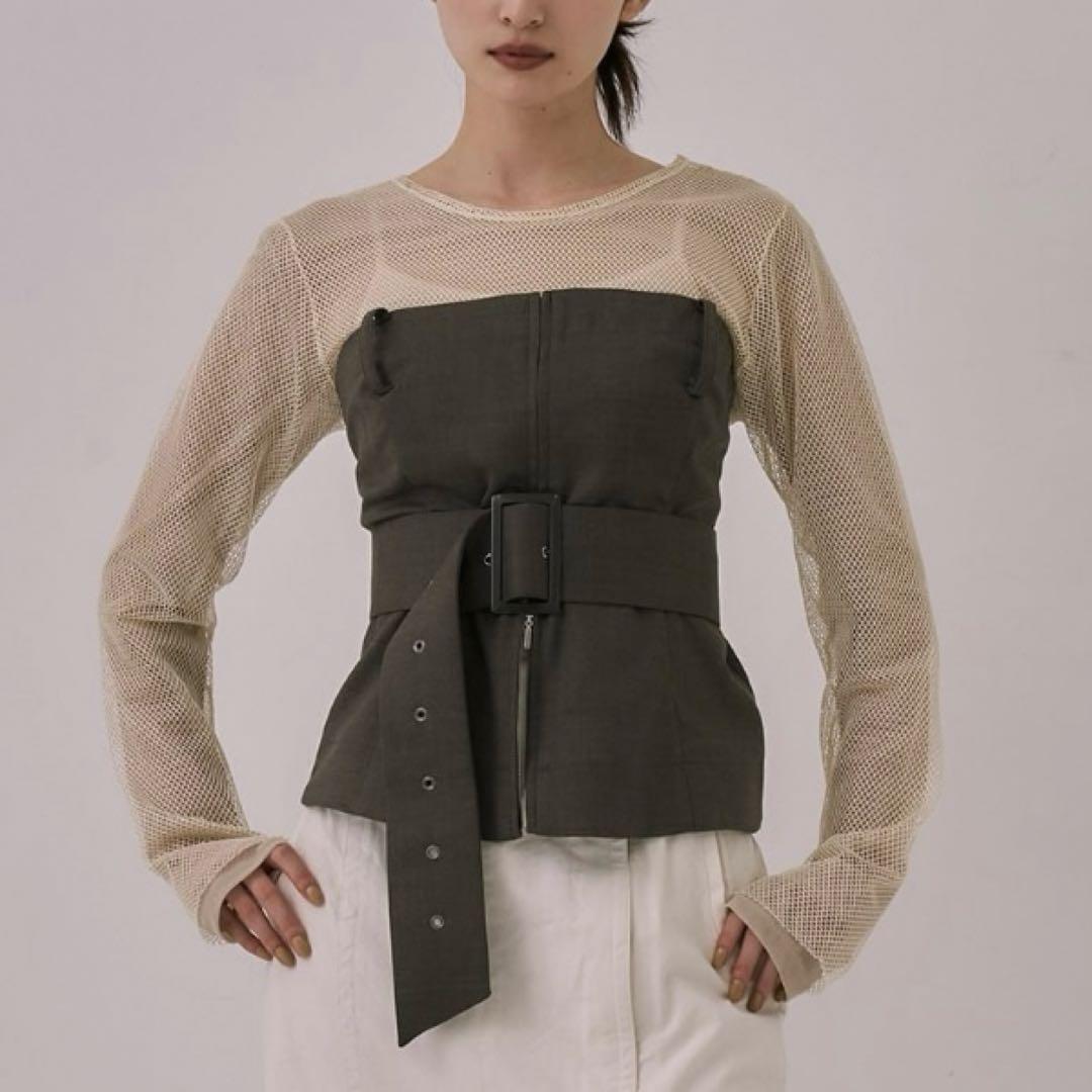 トップス UNITED TOKYO Stretch Tailored Bustier