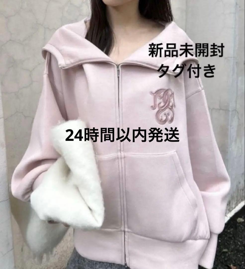 スナイデル　snidel ボリュームパーカー　ピンク