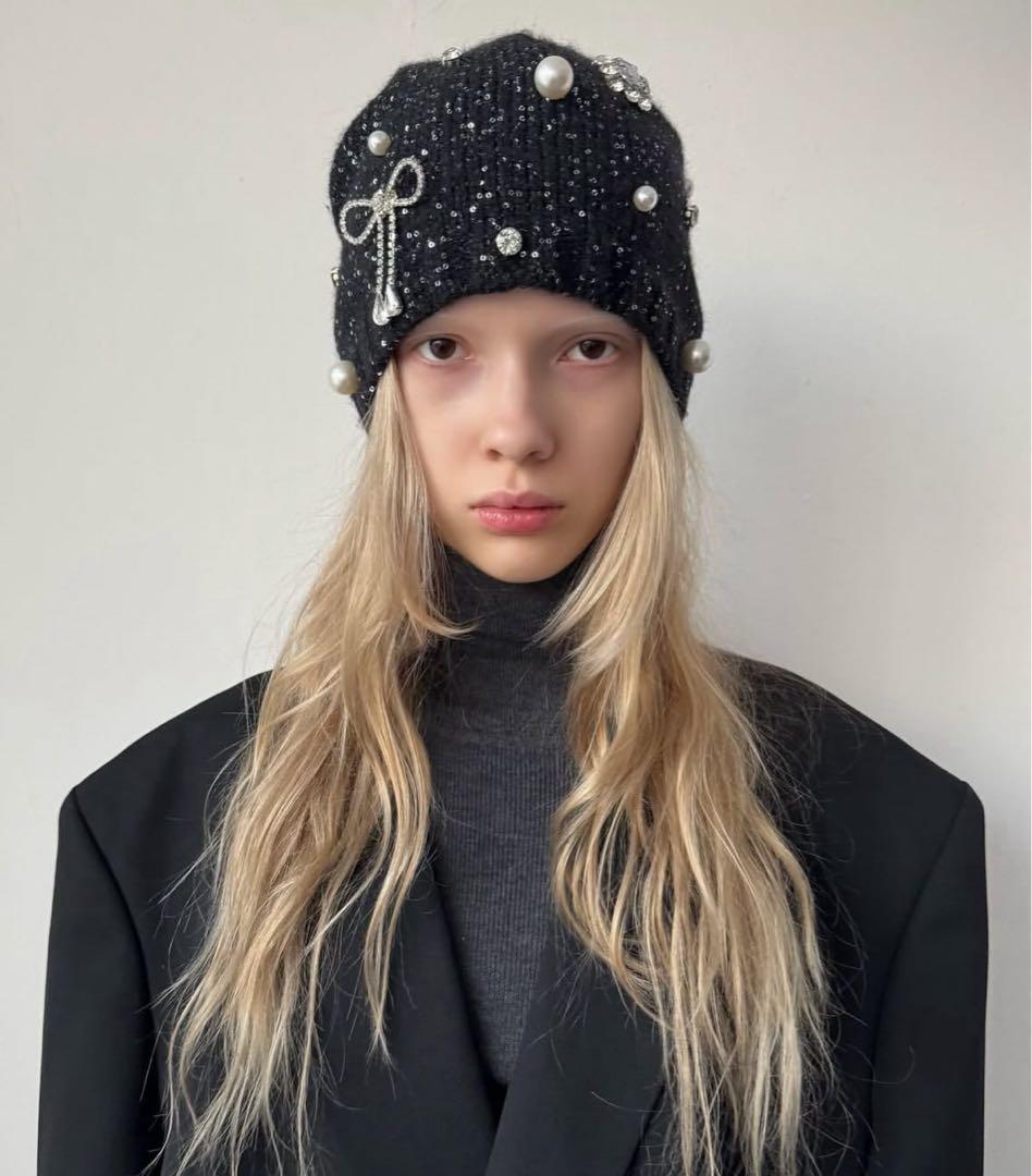 LITMUS ビーニー ニット帽 Lily