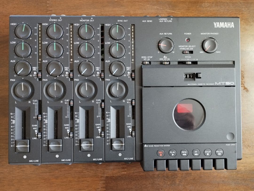 YAMAHA MT50　4トラックカセットMTR